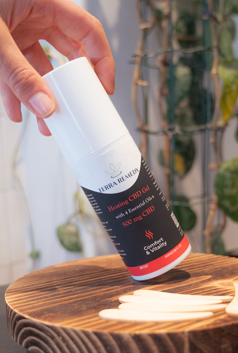 Muscle Relief Gel - Verwarmend - 500 mg CBD - 100 ml